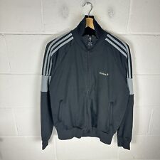 Adidas Jacket Mens Medium Black Grey Firebird Trefoil Originals SST Superstar*