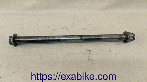 Rear wheel axle for - axle, cb