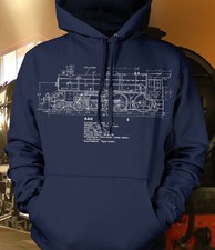 Stanier black 5 model railways LMS trains BR hoody
