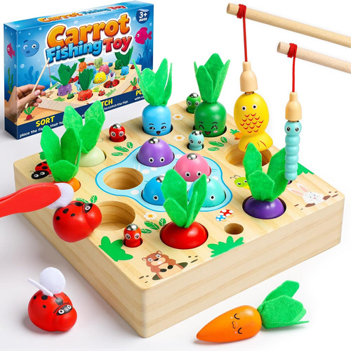 Cooljoy wooden fishing game - cooljoy,