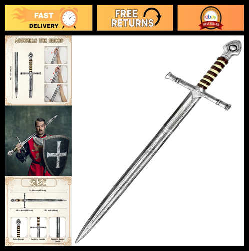 Medieval knight toy sword - medieval,