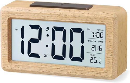 Digital alarm clock for - clock,
