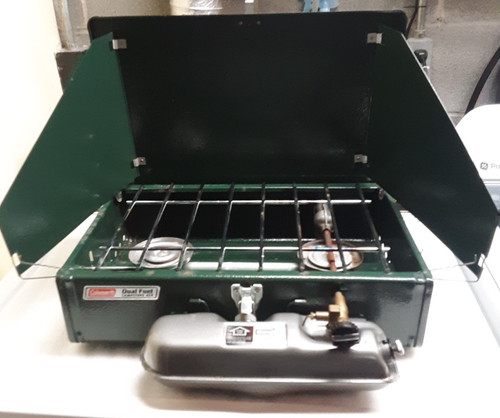Coleman dual fuel burner - coleman, 2-burner