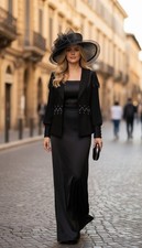 Sexy Black Maxi designer long