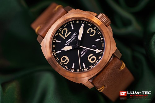 Lum tec m94 bronze - date, gmt