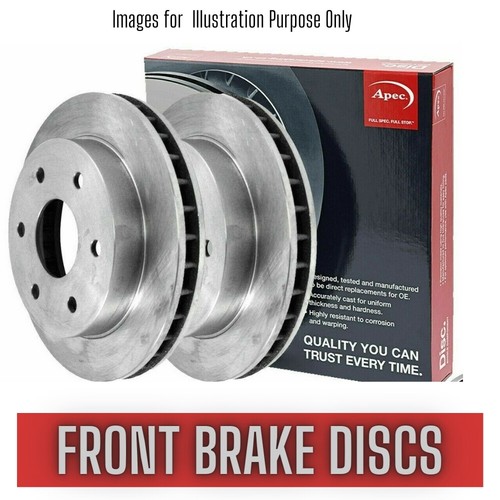 Front brake discs set - front,
