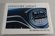 Operating Instructions / Manual Lancia Delta & Delta HPE Stand 02/1996