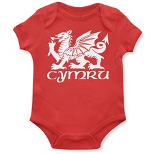 Cute Cymru Dragon Baby Grow