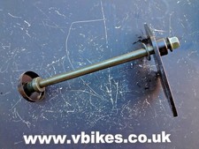 Keeway RKV125 Rear Wheel Spindle & Brake Plate 2011 RKV 125