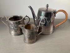Edwardian Silver Plate Teapot