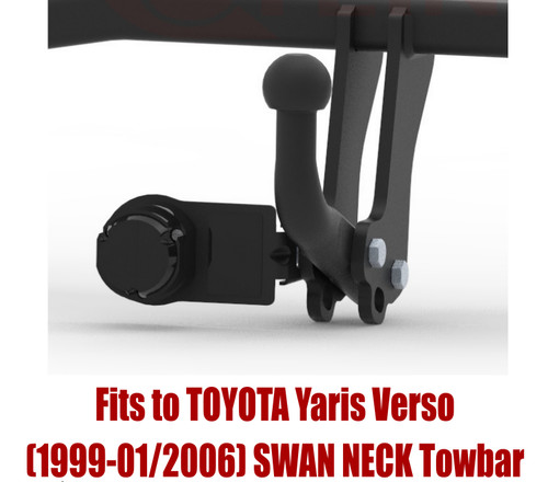 Swan neck tow bar - swan,