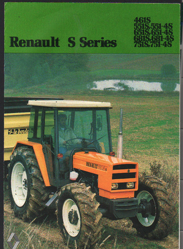 Renault series tractors - renault,