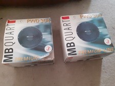 MB QUART SUBWOOFERS OLD SCHOOL SQ SPEAKERS