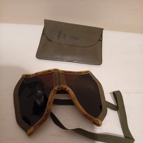 Tank goggles and - tank, case