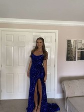 Sherri Hill Royal Blue Sequin