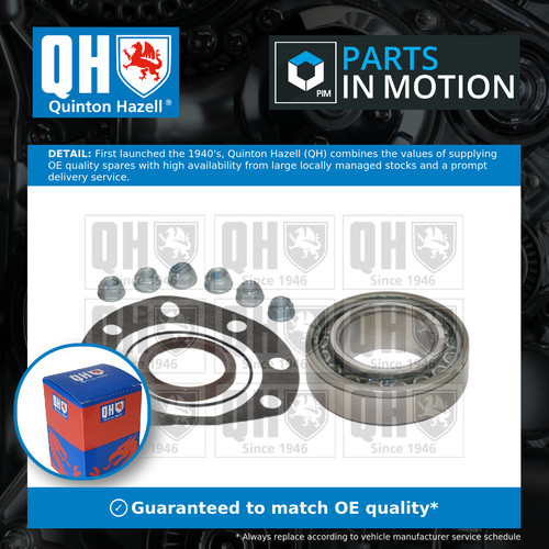 Wheel bearing kit - bearing, fits