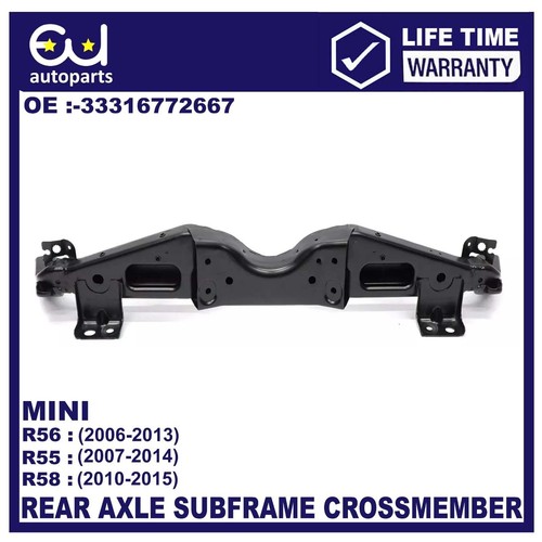Rear axle subframe crossmember - rear,