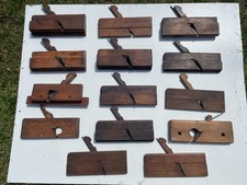 Antique Vintage Plough Hand Planes X 14 - All Working Condition - including Post