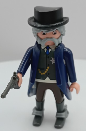 Pre owned playmobil sheriff - playmobil,