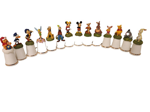 Disney porcelain thimble - porcelain,