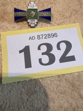 girls brigade 50th anniversary onwards&upwards 1908-1958 enamel badge