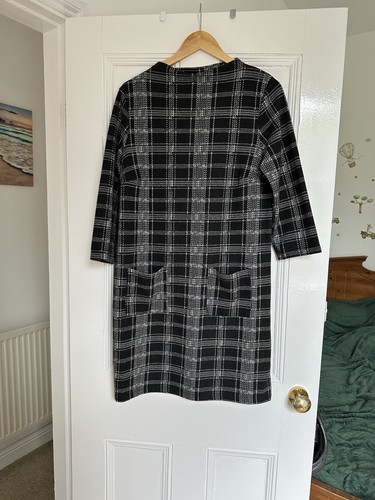 Black white plaid checked - tu,