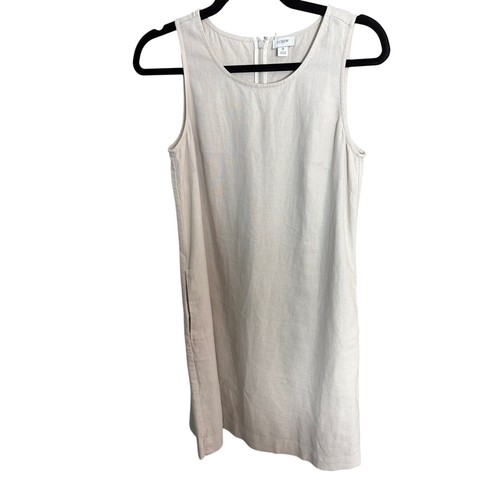 Crew linen blend shift - j.,
