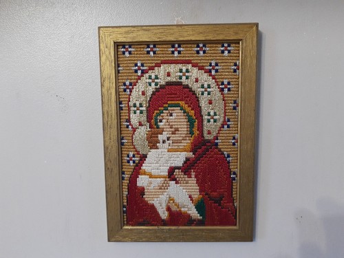 Framed icon virgin mary and - icon,