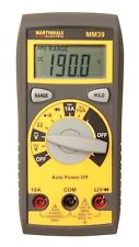 Martindale MM39 Auto-Ranging Multimeter with Personalised Calibration Cert