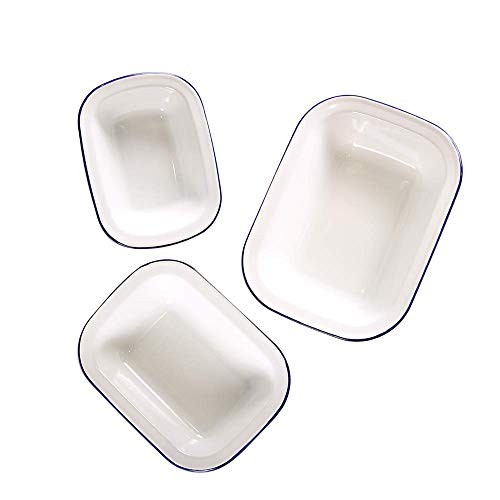 Enamel pie dishes enamelware - pie,