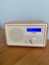 Logik LHDR15 Portable DAB/FM Radio - Tested Working - Battery/Mains - VGC