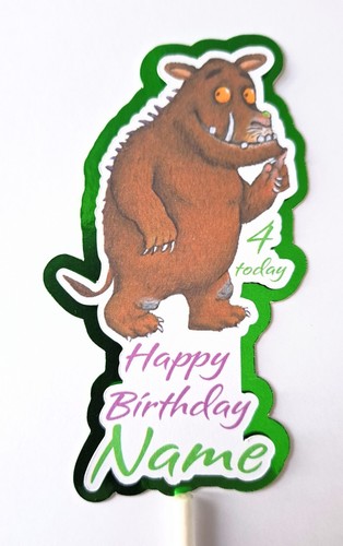 The gruffalo cake topper - gruffalo,