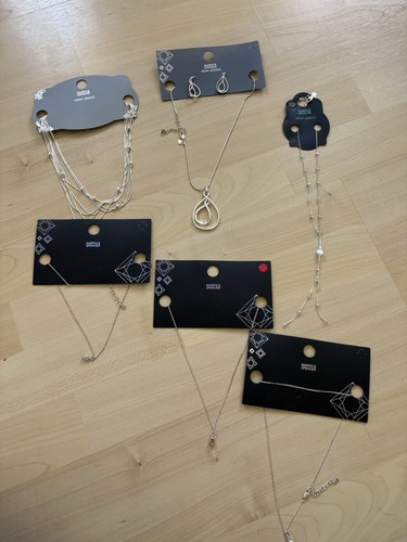 Silver necklace mix - m&s,