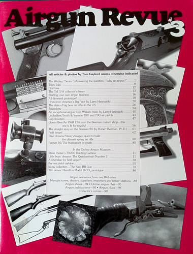 Airgun revue magazine 3 - airgun,