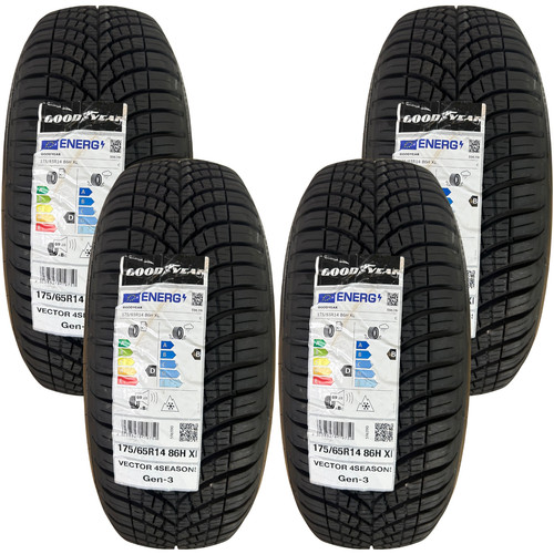 175 65r14 goodyear vector - x4, 4