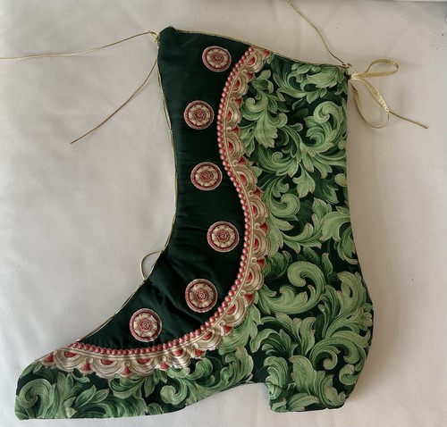 Vintage christmas stocking - christmas,