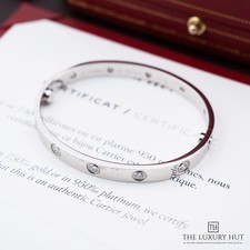 Cartier 18ct White Gold 10