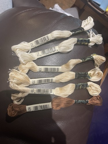 Dmc beige and - dmc, brown