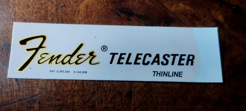 Fender telecaster thinline - telecaster,