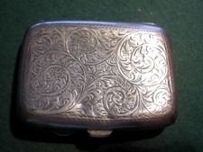 Silver Cigarette Case Joseph