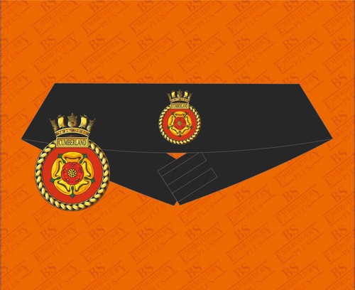 Hms cumberland embroidered - hms,