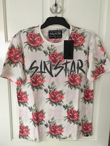 Men sinstar rose shirt - men’s, t-shirt