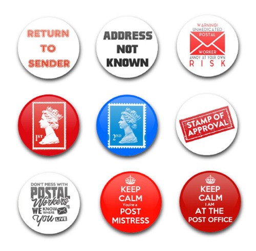 25mm inch button - 25mm,
