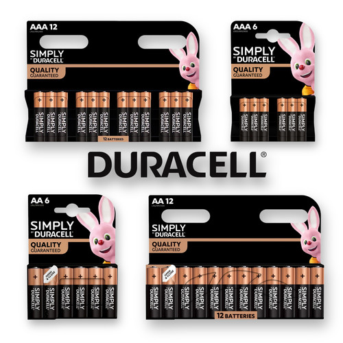 Duracell aaa batteries - duracell, aa