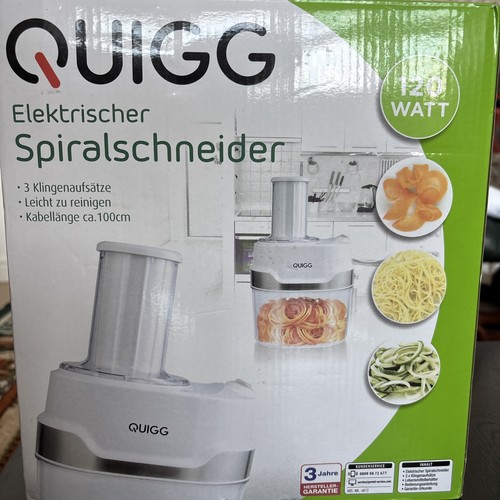 Quigg electric spiral slicer - electric,