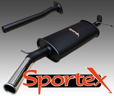 Mini Cooper 1.3i 1.3 i Sportex Single Box Exhaust System -Standard Exit Position