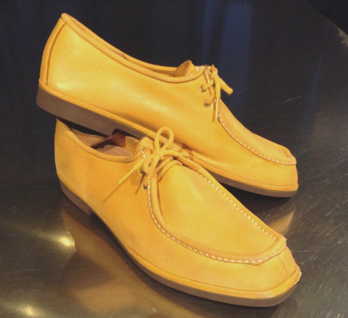 Vtg deerskin shoes men s - 70's,