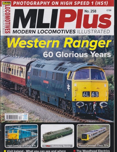 Modern locomotives illustrated - locomotives,