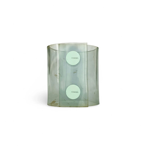 Chanel clear blue - blue, vinyl