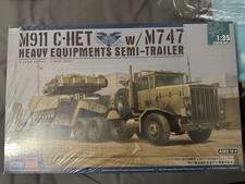 Hobbyboss 85519 1/35 M911 C-HET w/M747 Heavy Equipments Semi/Trailer